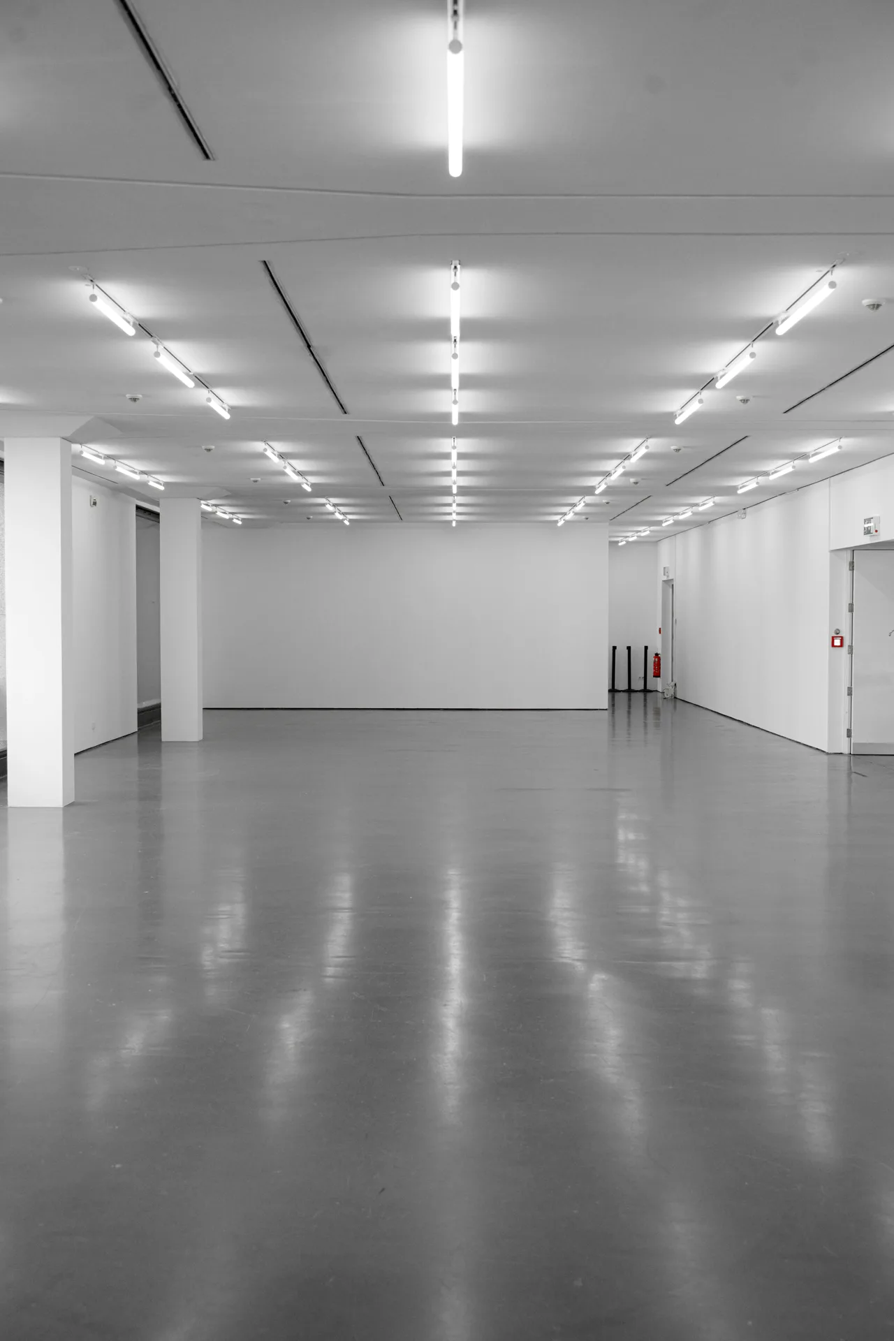 diamond grinder polishing a commercial concrete floor in Gatineau