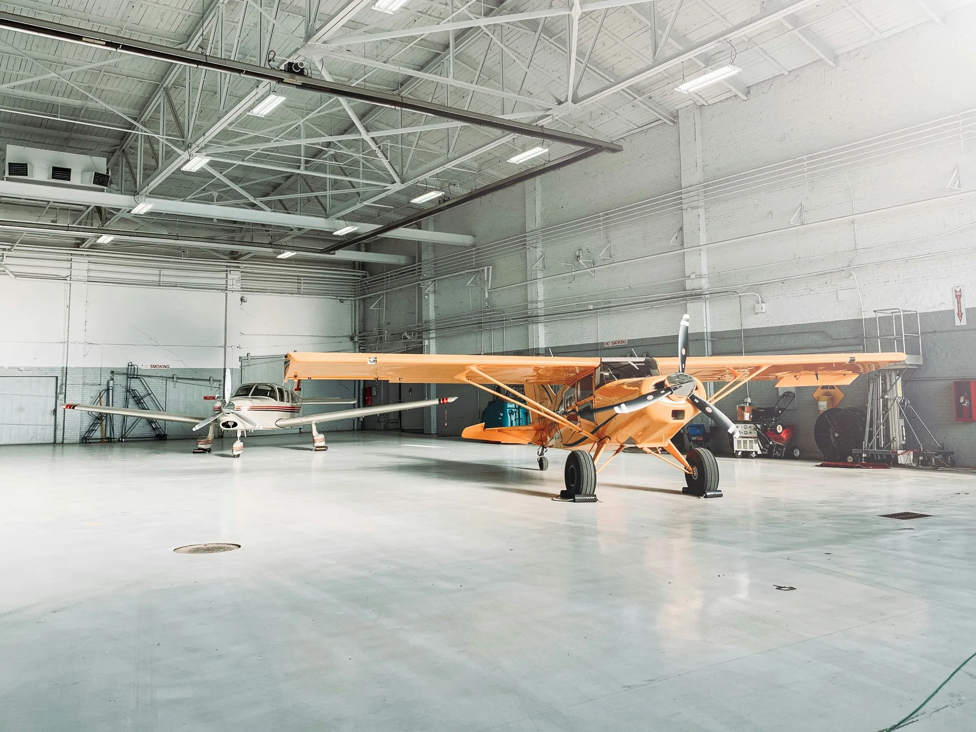 food-grade urethane cement floor in a Gatineau food processing facility