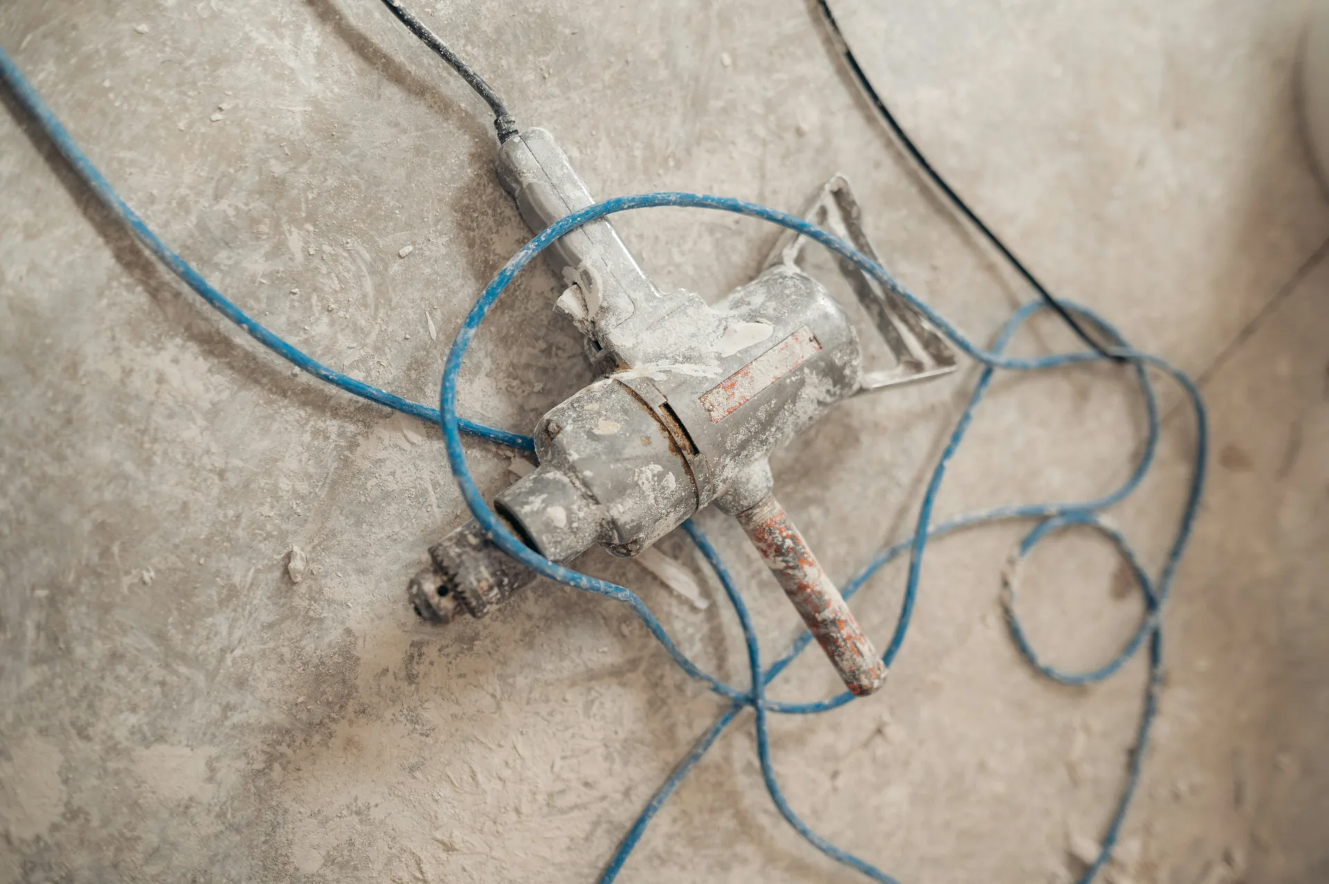 jackhammer removing a failed section of concrete for repair in Gatineau