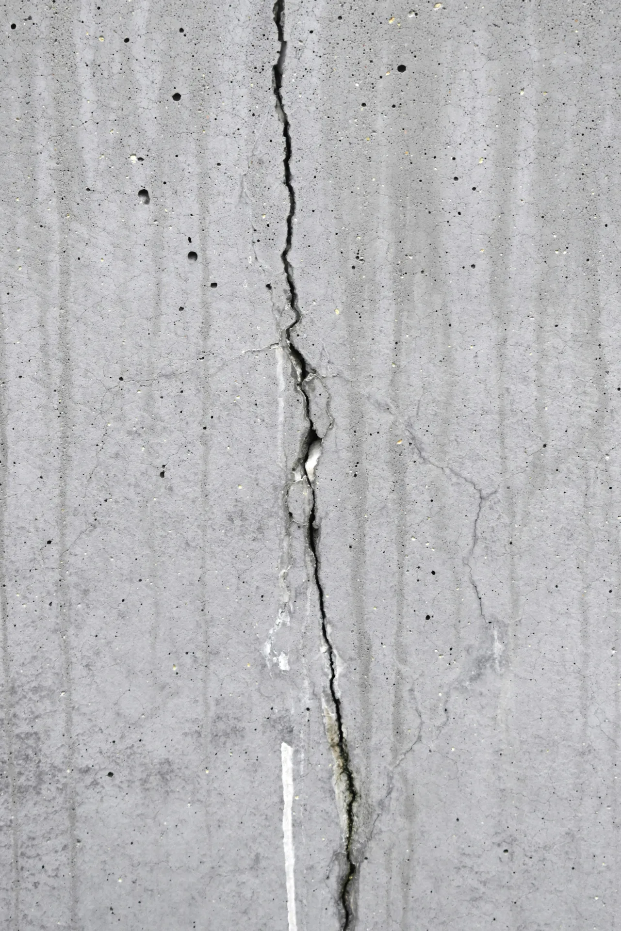 spalling and cracking on a Gatineau foundation wall ready for repair