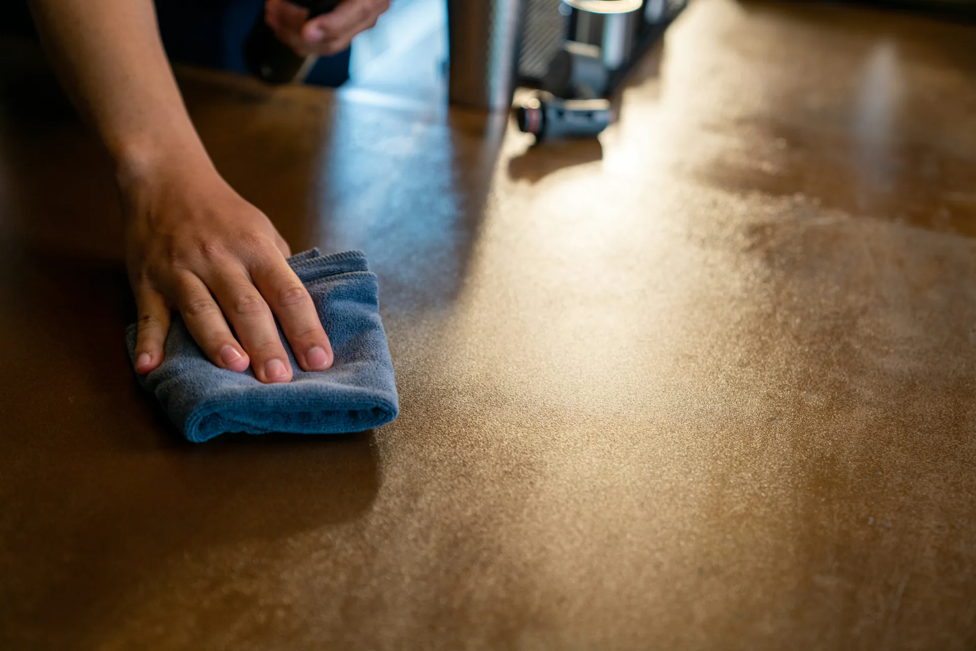 sealed concrete countertop in a Gatineau kitchen